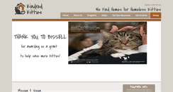 Desktop Screenshot of kindredkitties.org